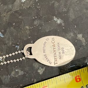 Tiffany & Co Sterling Silver Necklace